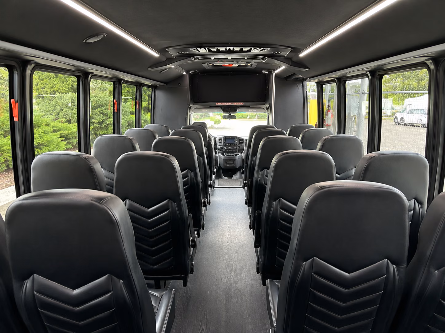 burlington employee shuttle bus rentals in burlington