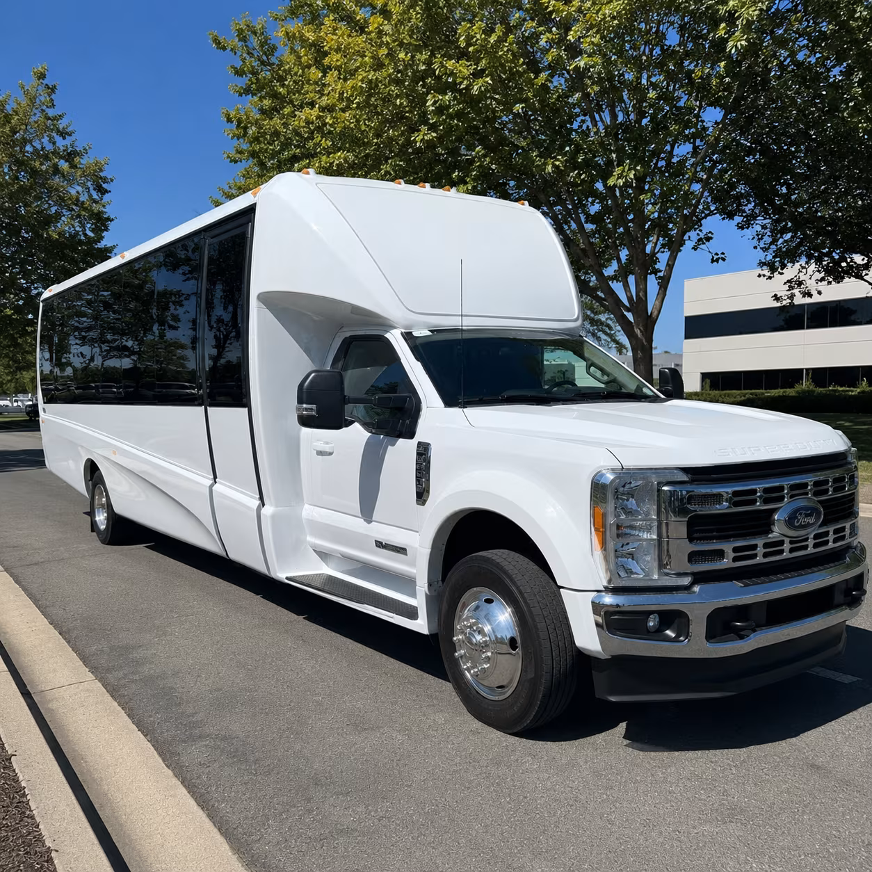 find the right bus for rural barn and vineyard venues near high point