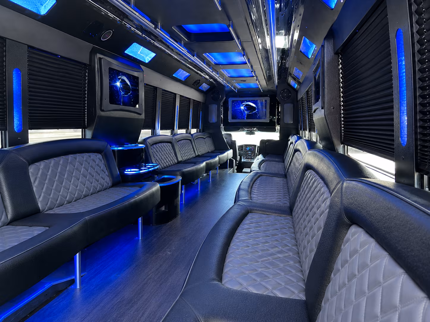 high point holiday party bus rental