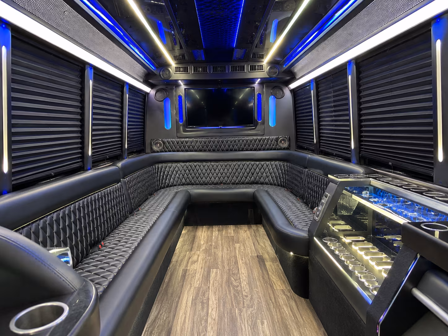 high point prom party bus rental