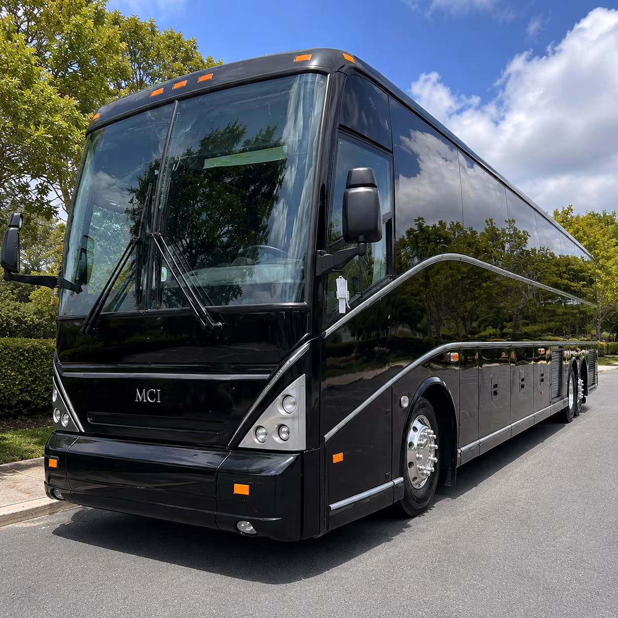 high point sporting event transportation onboard seating