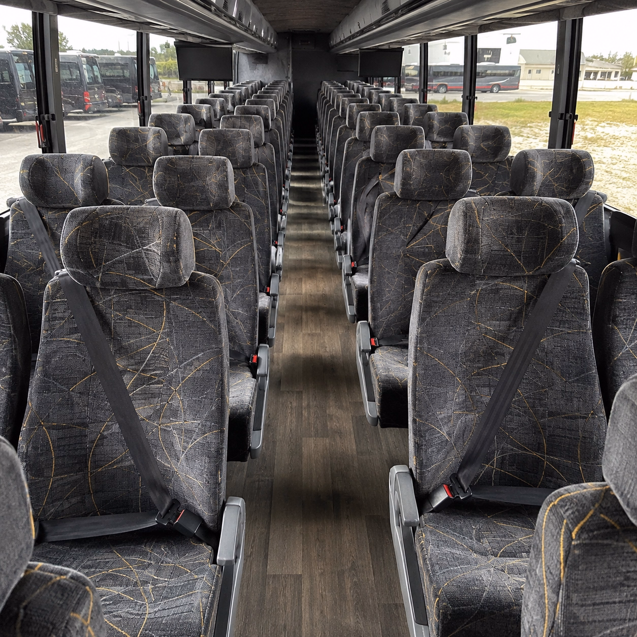 high point wedding transportation onboard seating