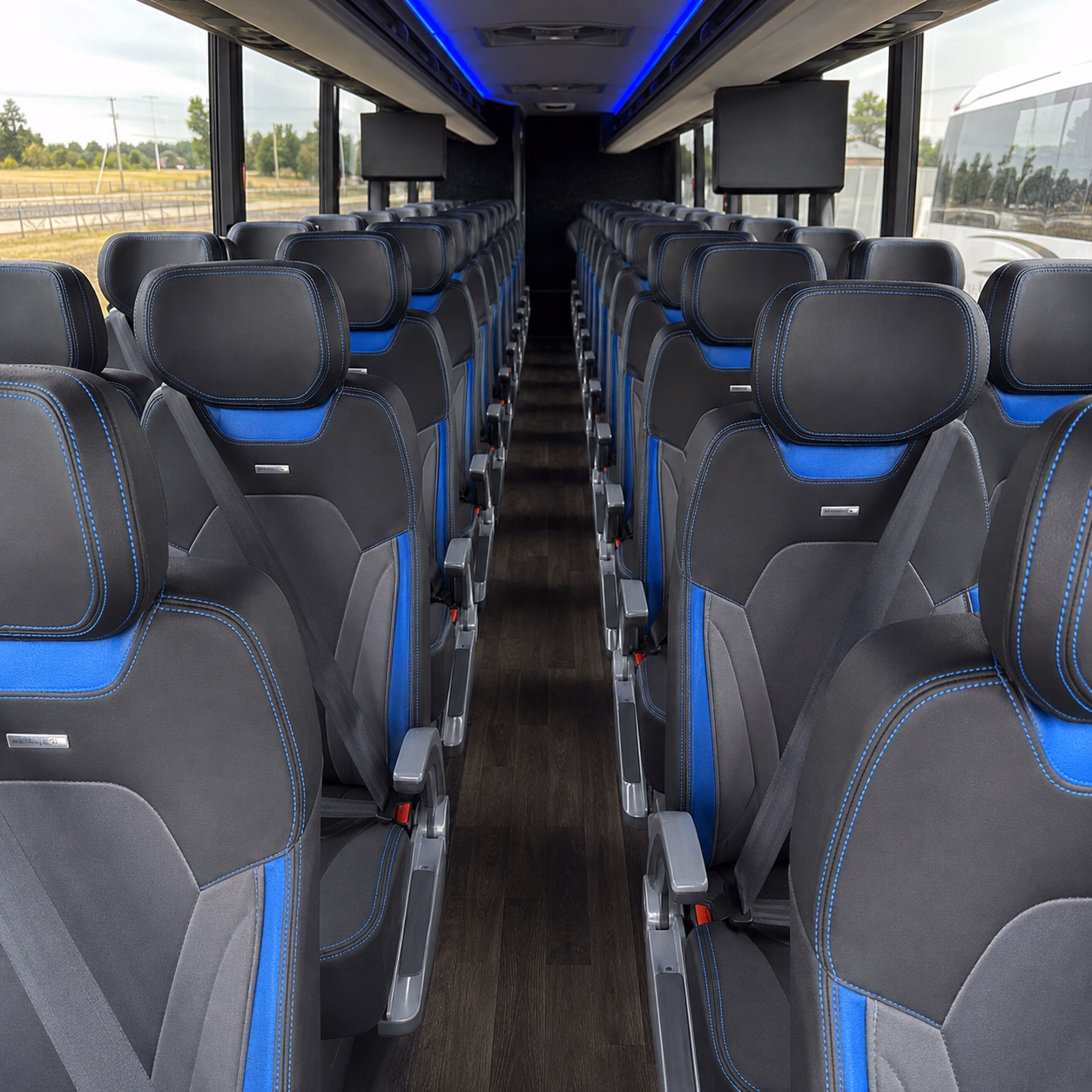 high point wine tour brewery transportation onboard seating