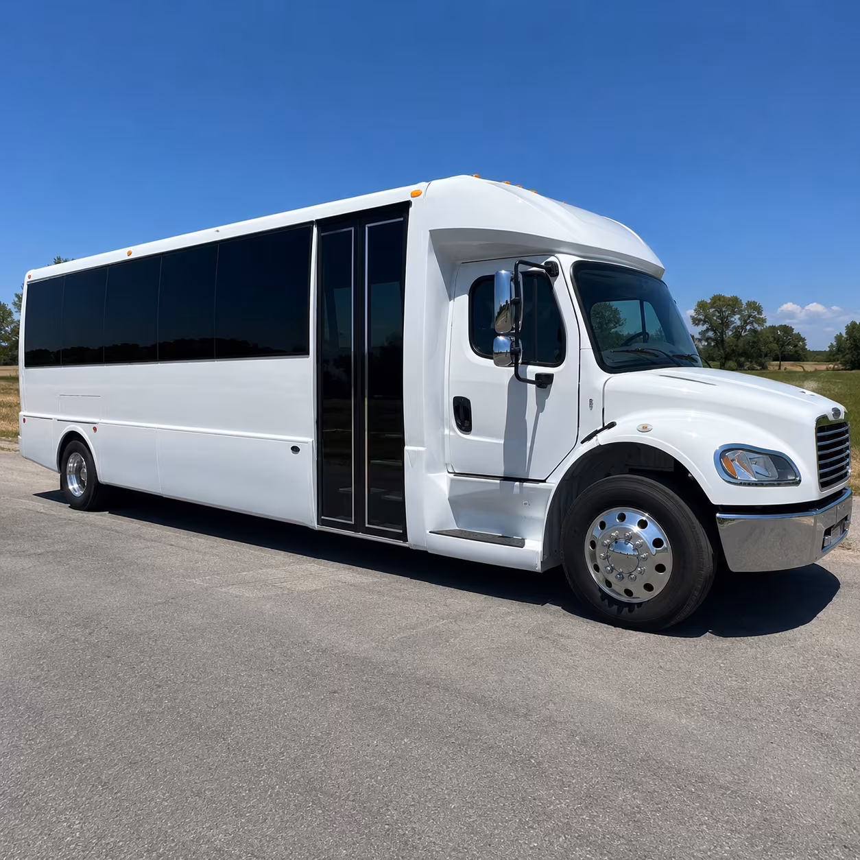 how the type of bus changes the price in high point north carolina