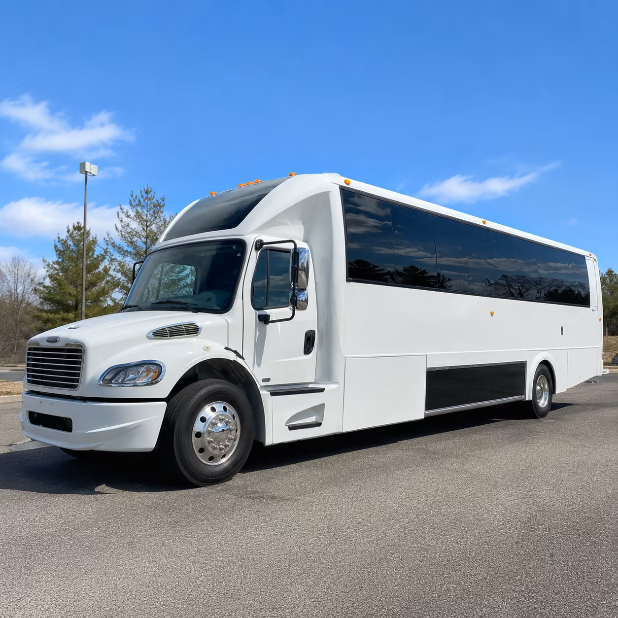 party buses with the amenities your group actually wants for prom night