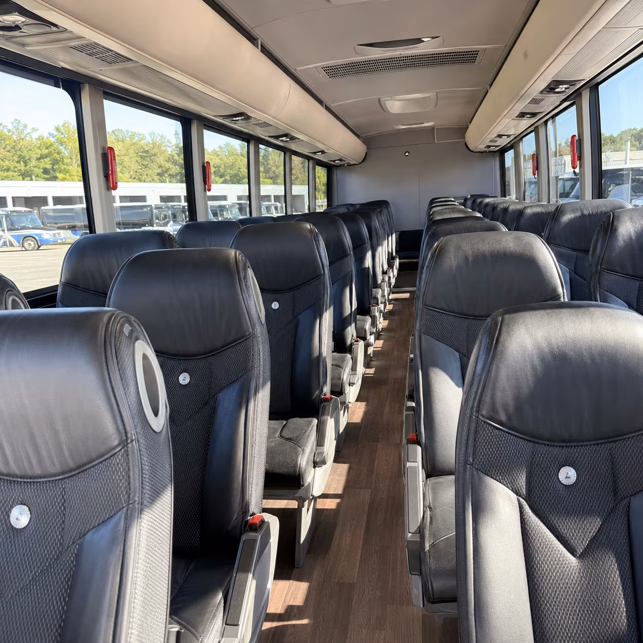 raleigh charter buses
